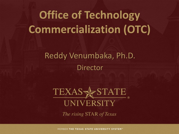 Office of Technology Commercialization (OTC) at Texas State University