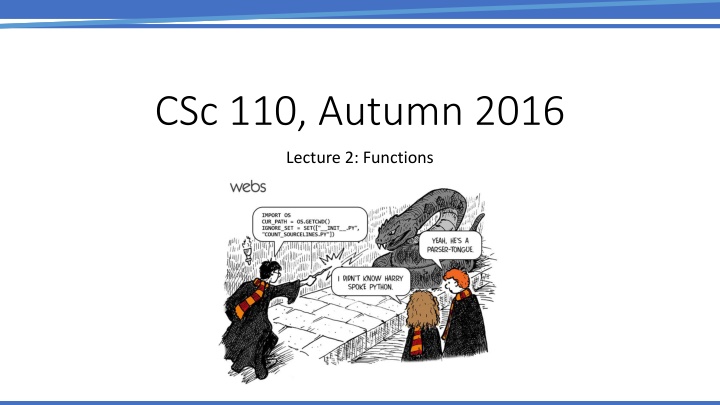 Functions and Algorithms in Computer Science