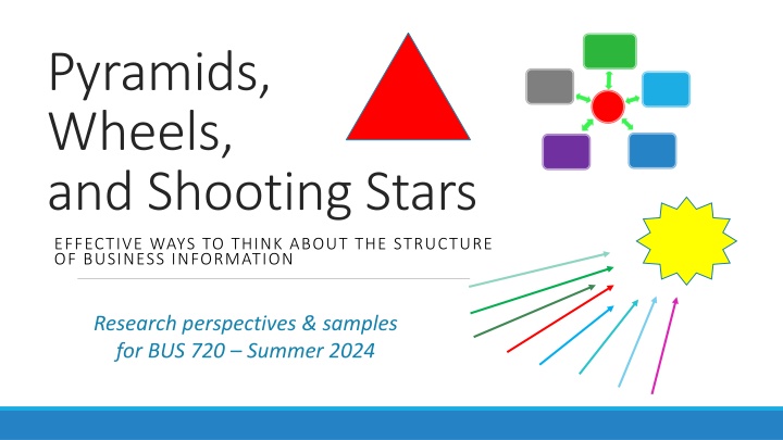 Unveiling Business Information Structures and Perspectives