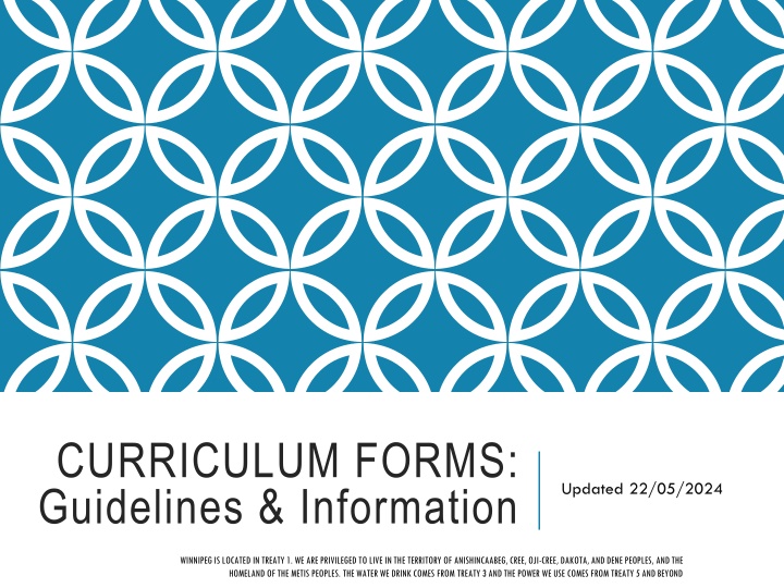 Academic Planning and Curriculum Guidelines Information