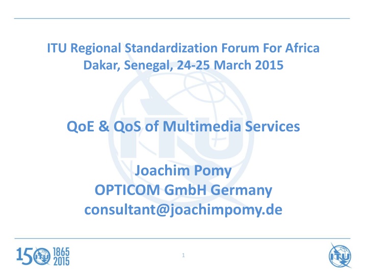 Quality of Experience (QoE) and Quality of Service (QoS) for IPTV Services