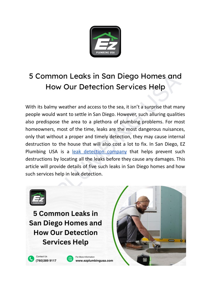 ez plumbing usa n.w