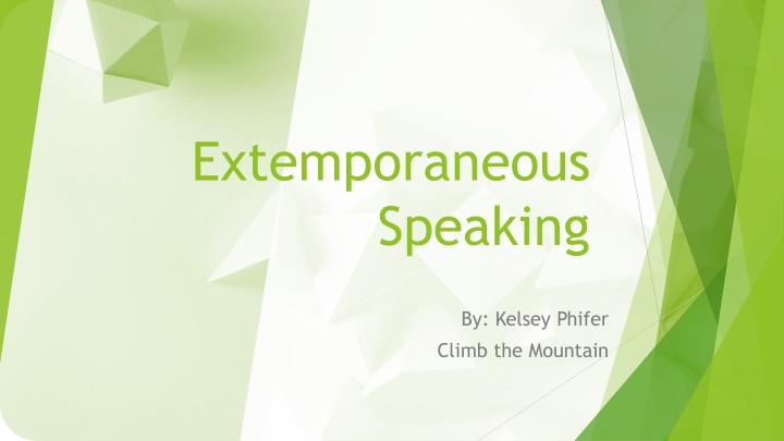 Mastering Extemporaneous Speaking: 6 Steps for Success