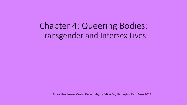 Bodies: Beyond Physiological Container to Social Construct