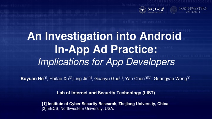 Android In-App Ad Practice: Implications for Developers