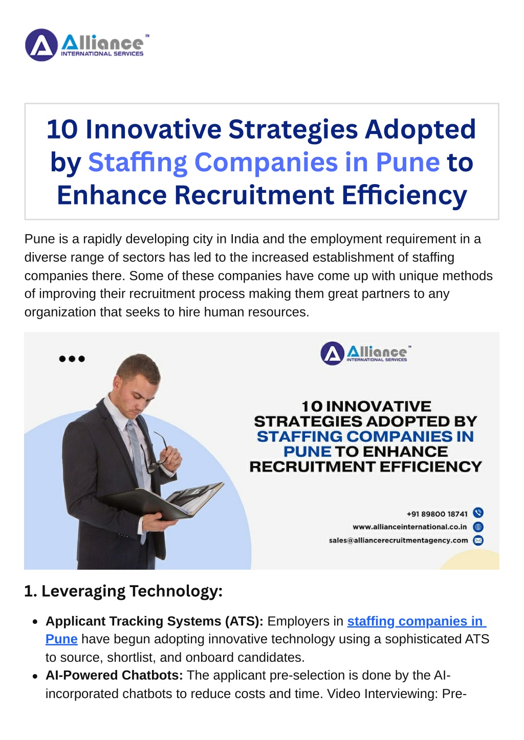 10 innovative strategies adopted l.w