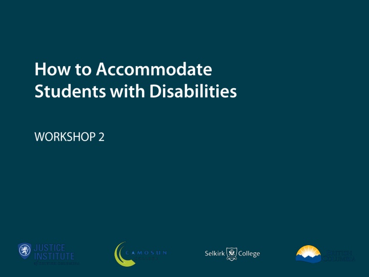 Disability Accommodations in Education