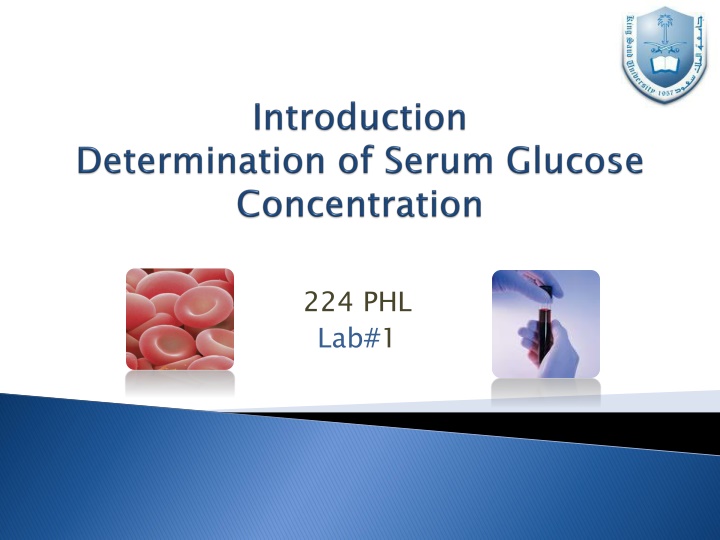 Biochemical Experiments and Blood Components