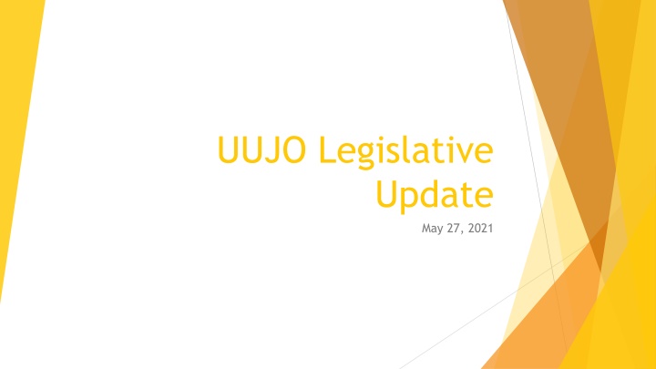Legislative Update: Overview of New Bills and Restricting Education - May 27, 2021
