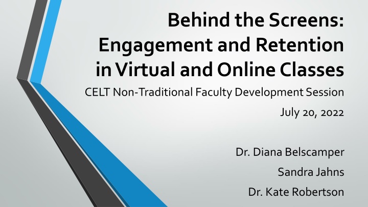 Enhancing Engagement and Retention in Virtual Classes: Best Practices