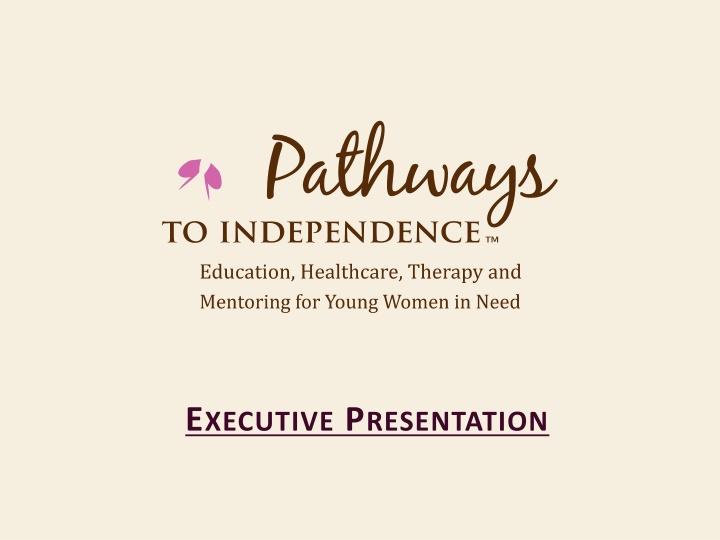 Pathways to Independence: Empowering Young Women for a Brighter Future