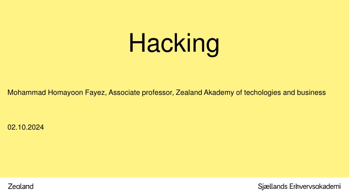 Hacking: Types, Hackers, and Ethics