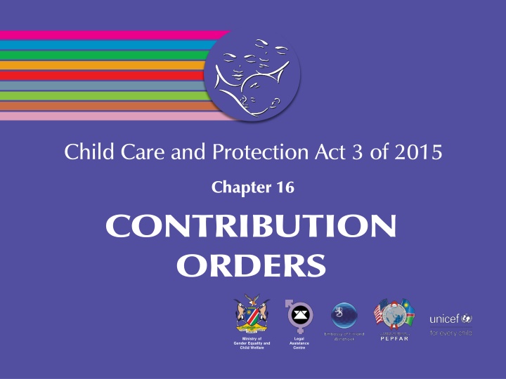 Contribution Orders under Child Care and Protection Act 3 of 2015