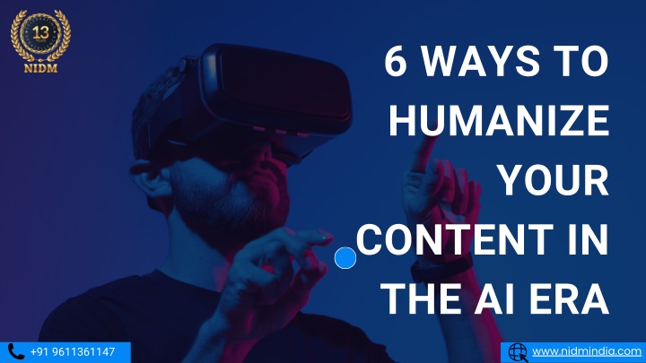 6 ways to humanize your content in the ai era n.w