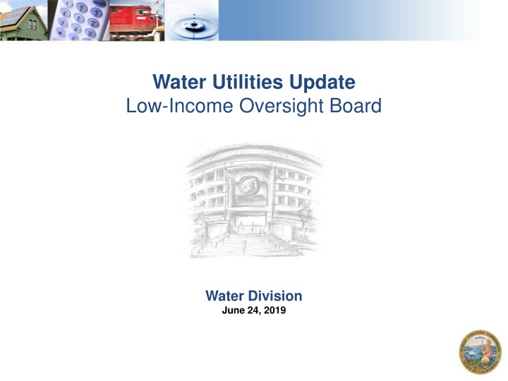 Water Utilities Update - Low-Income Oversight Board Summary
