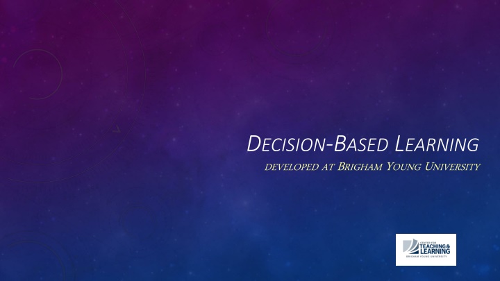 Decision-Based Learning and Knowledge Types