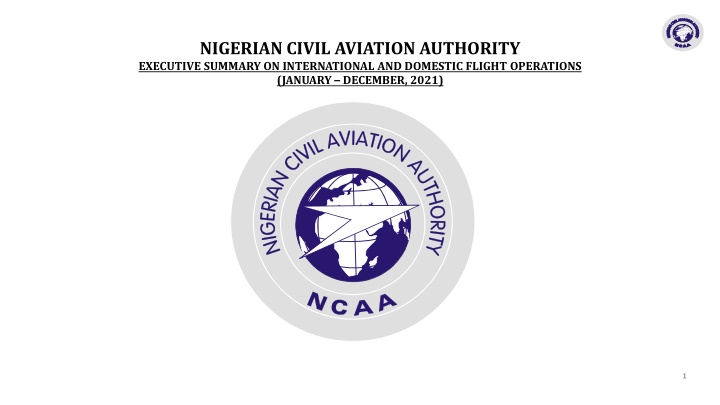 Nigerian Civil Aviation Authority 2021 Flight Operations Summary