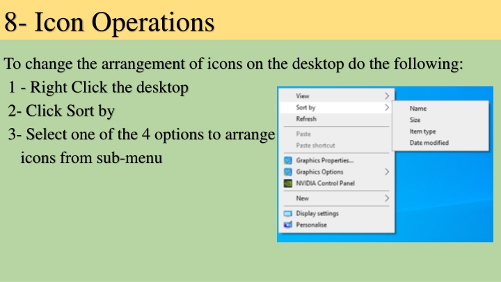 Windows Desktop and Start Menu Tips