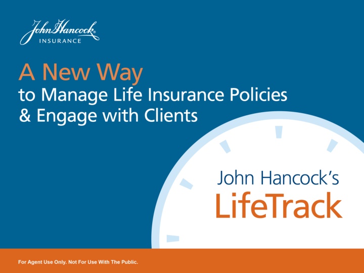 LifeTrack: Innovative Policy Management Service by John Hancock