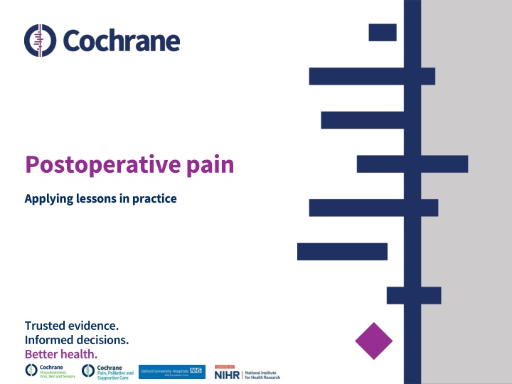 Postoperative Pain Management: Lessons in Practice