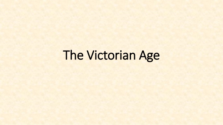 Life in the Victorian Age: Urbanization, Industrial Revolution, and Social Issues