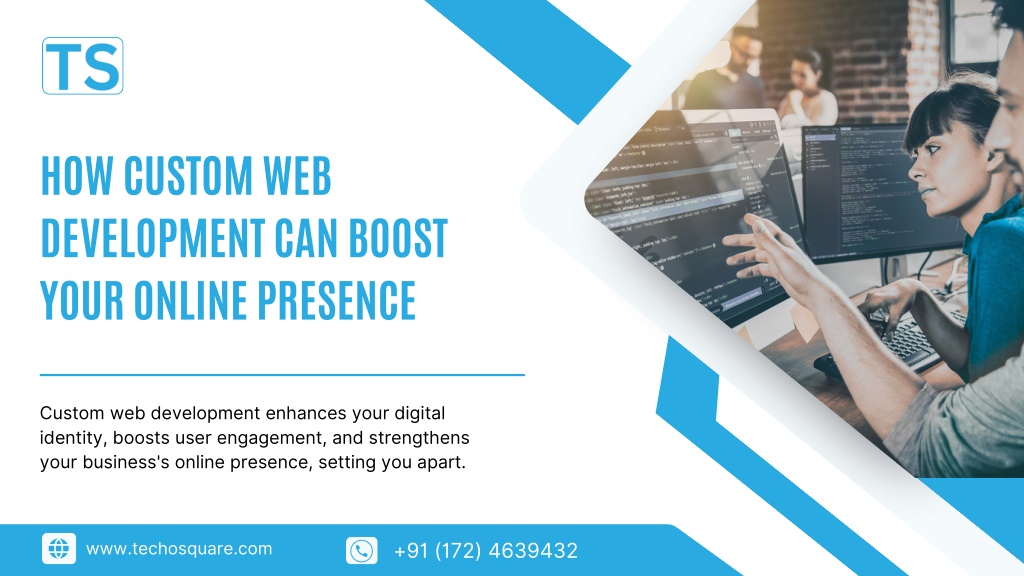 how custom web development can boost your online l.w