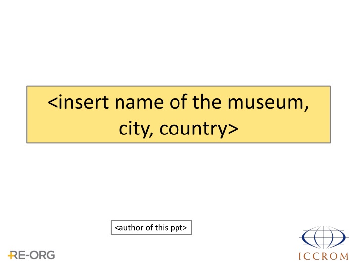 The Fascinating Collections at <insert name of the museum, city, country>