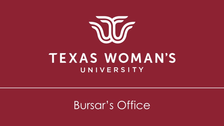 Office of the Bursar: Payment Methods, Bills, and Installment Plans
