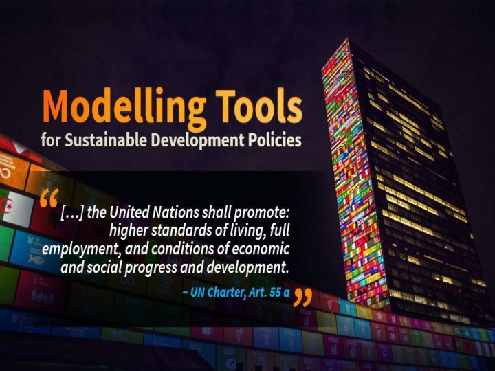 Modeling Sustainability and Global Commitments for 2030 Development Agenda