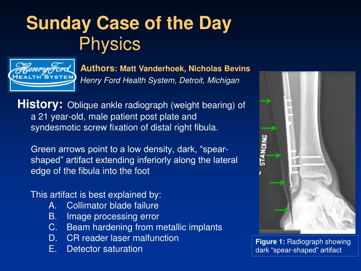 Image Processing Artifacts in Radiography