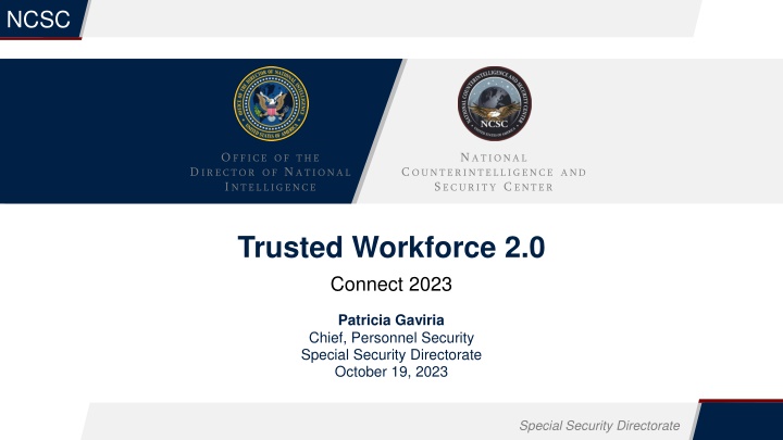 Modernizing Personnel Security Vetting for National Intelligence and Security