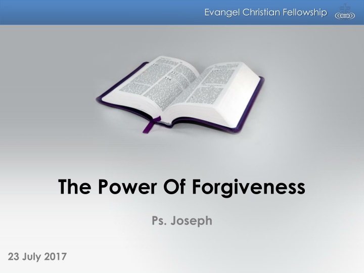 The Power of Forgiveness - Practical Steps for Release