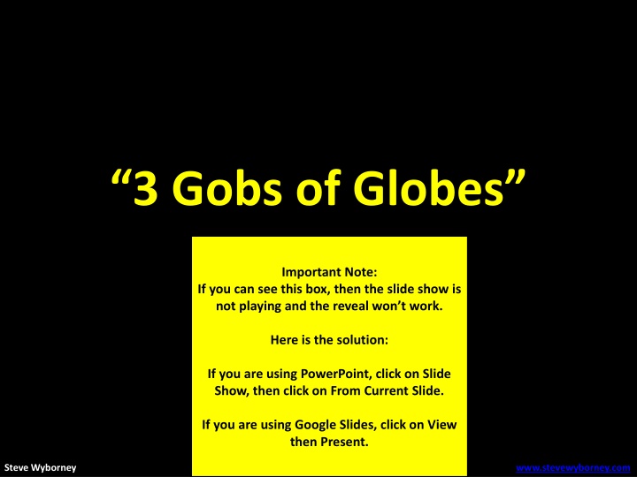 Esti-Mystery: The Total Number of Globes Revealed!