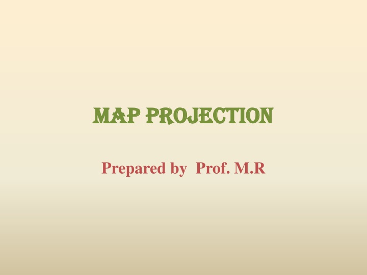 Map Projections: Types and Techniques