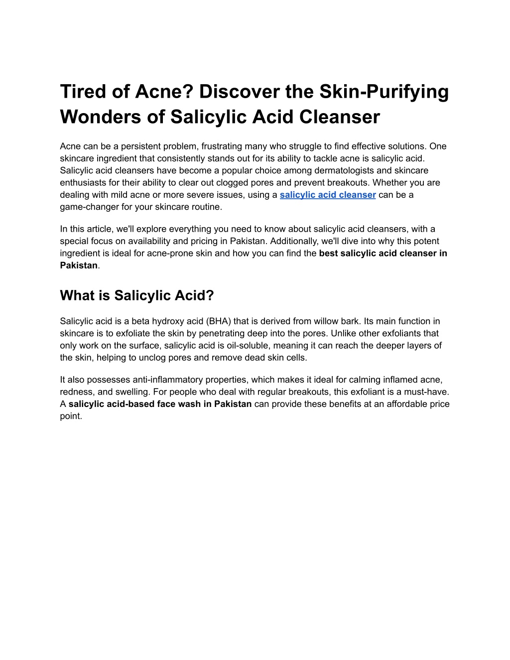 tired of acne discover the skin purifying wonders l.w