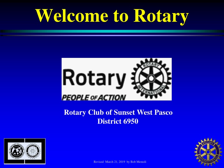 Rotary Club of Sunset West Pasco - Overview and Membership Information