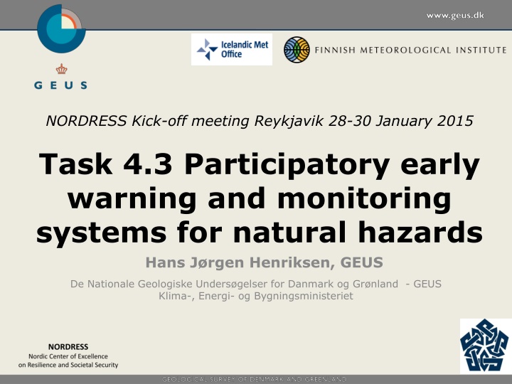 Improving Early Warning Systems for Natural Hazards through Public Participation
