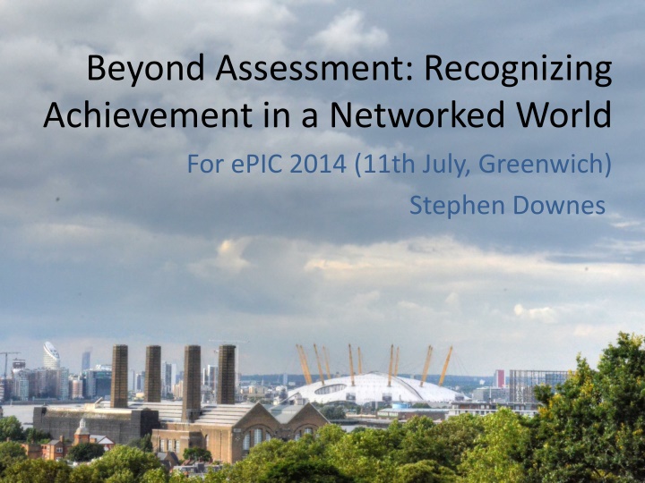 Reflections on Achievement and Success in a Networked World