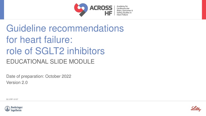 Guideline Recommendations for SGLT2 Inhibitors in Heart Failure