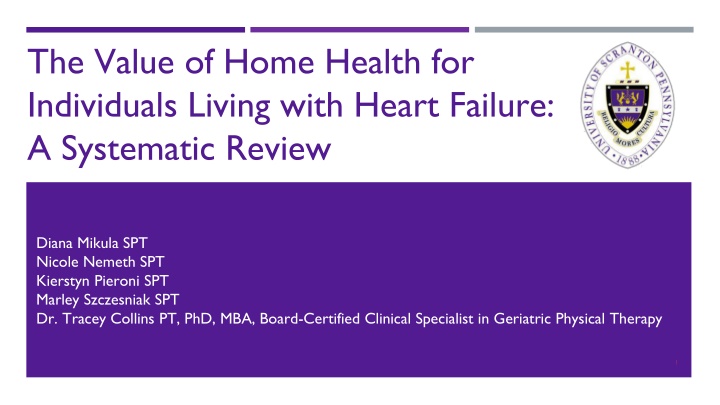 The Value of Home Health for Heart Failure Patients