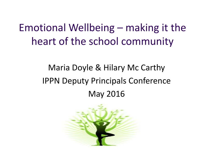 Cultivating Emotional Wellbeing in School Communities