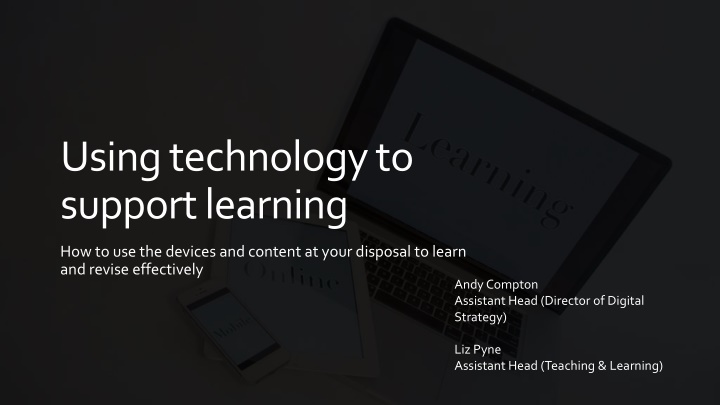 Maximizing Learning Efficiency with Technology