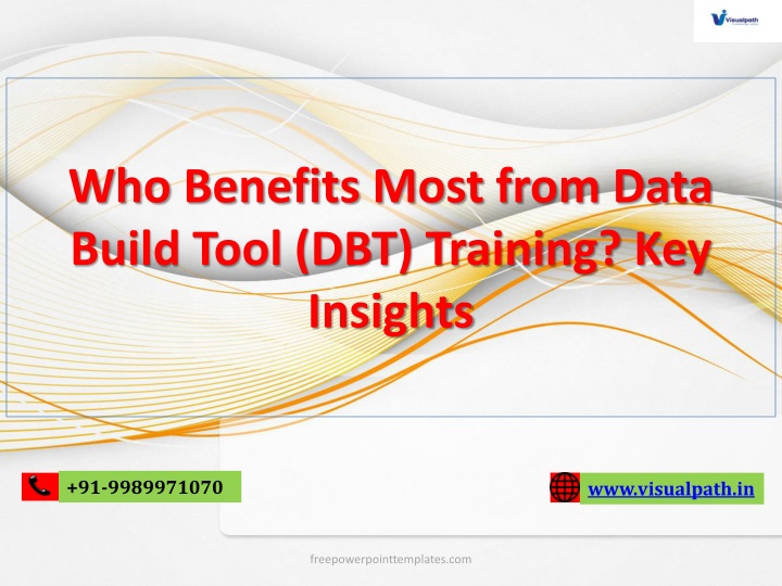 Top Data Build Tool Training | DBT Training