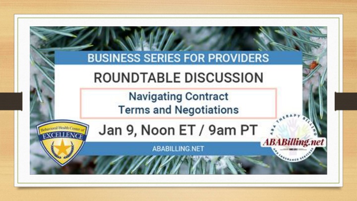 Navigating Contract Terms and Negotiations: Key Considerations for ABA Providers