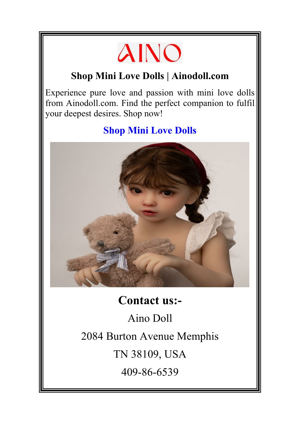 shop mini love dolls ainodoll com l.w