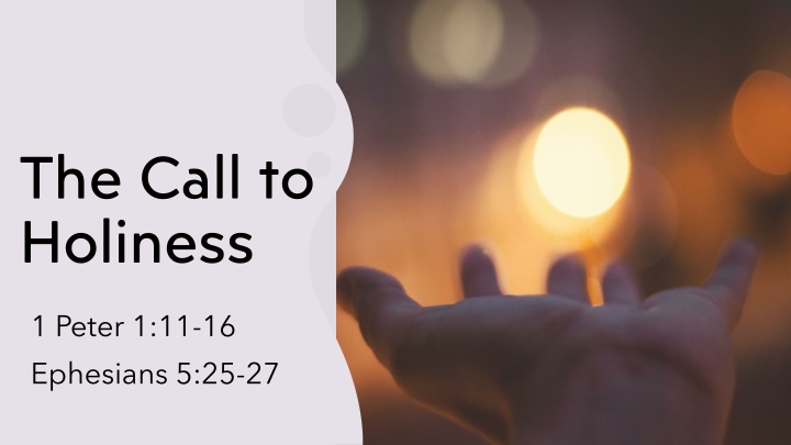 Holiness: A Journey Towards Authenticity in Christian Living