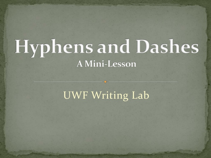 Mastering Hyphens and Dashes in Writing
