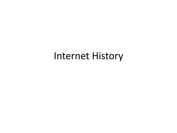 Evolution of the Internet: A Visual Journey Through Web Technologies