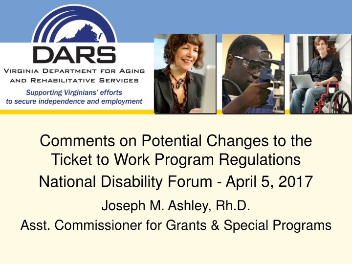 Proposed Enhancements to the Ticket to Work Program for Beneficiaries