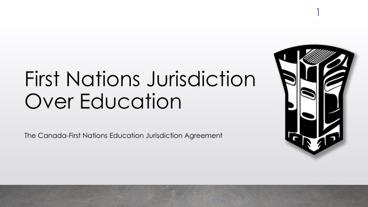 First Nations Education Governance Agreements